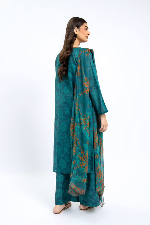 PRINTED & EMBROIDERED LAWN 3 PCS (UNSTITCHED)