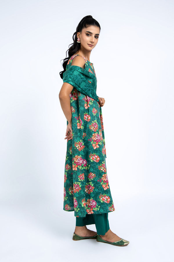 PRINTED CAMBRIC 3 PCS (UNSTITCHED)