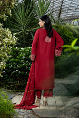 PRET EMBROIDERED KARANDI LAWN 3 PCS