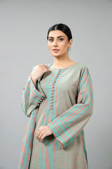 PRET SOLID YARN DYED STRIP KHADDAR 3 PCS