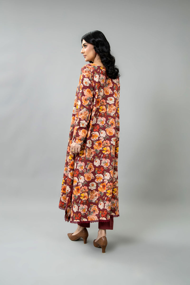 PRINTED SLUB KHADDAR 2 PCS (UNSTITCHED)