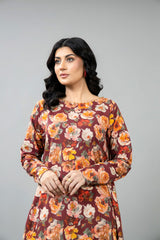 PRINTED SLUB KHADDAR 2 PCS (UNSTITCHED)
