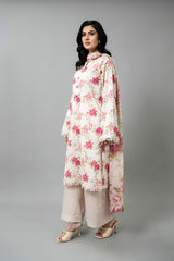 PRINTED CAMBRIC 3 PCS (UNSTITCHED)