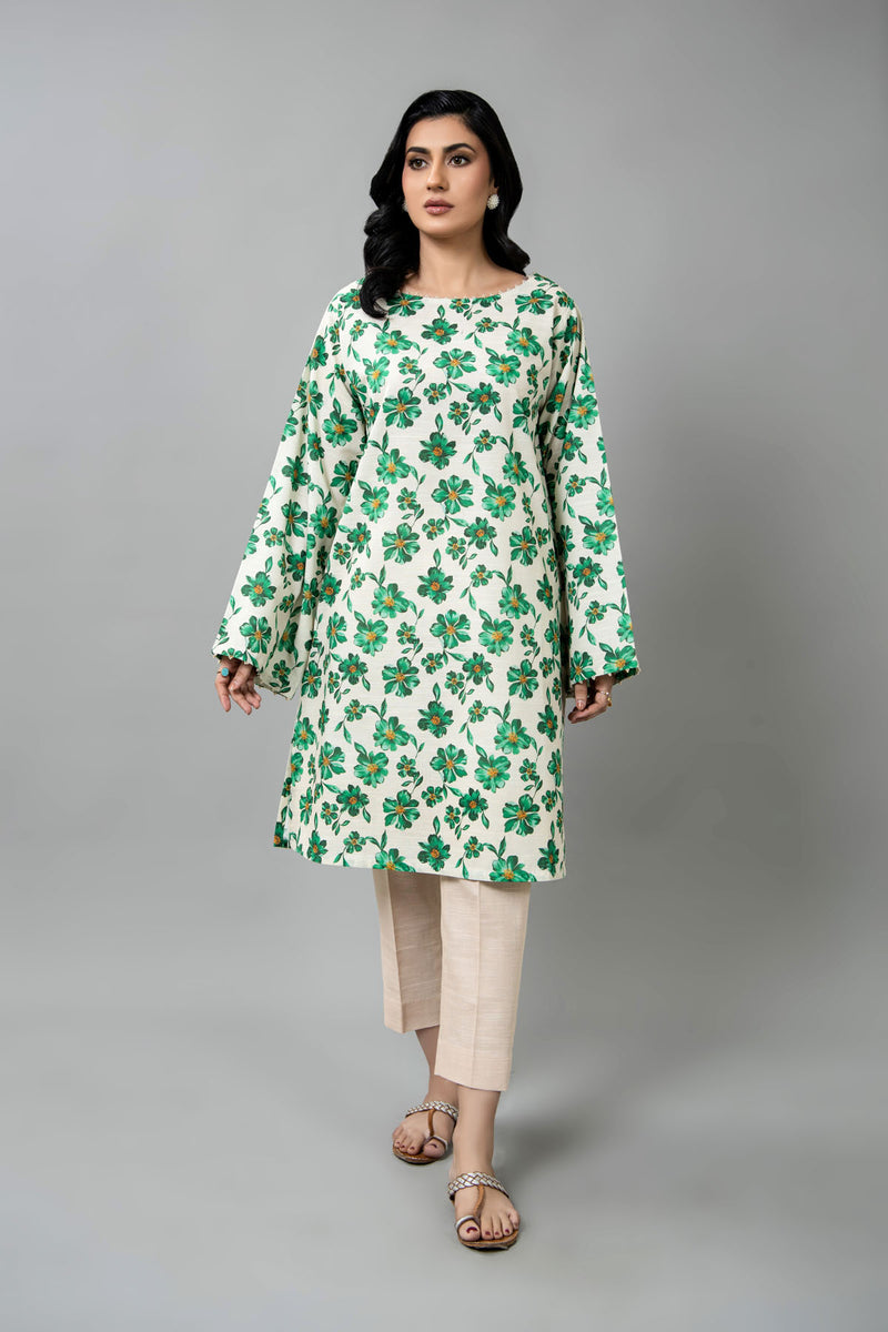 PRINTED SLUB KHADDAR 1 PCS (UNSTITCHED)