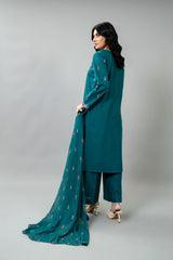 PRET EMBROIDERED SLUB KHADDAR 3 PCS