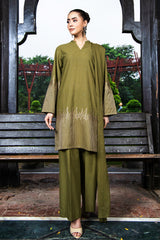 PRET EMBROIDERED SLUB KHADDAR 3 PCS