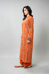 PRINTED SLUB KHADDAR 2 PCS (UNSTITCHED)