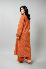 PRINTED SLUB KHADDAR 2 PCS (UNSTITCHED)