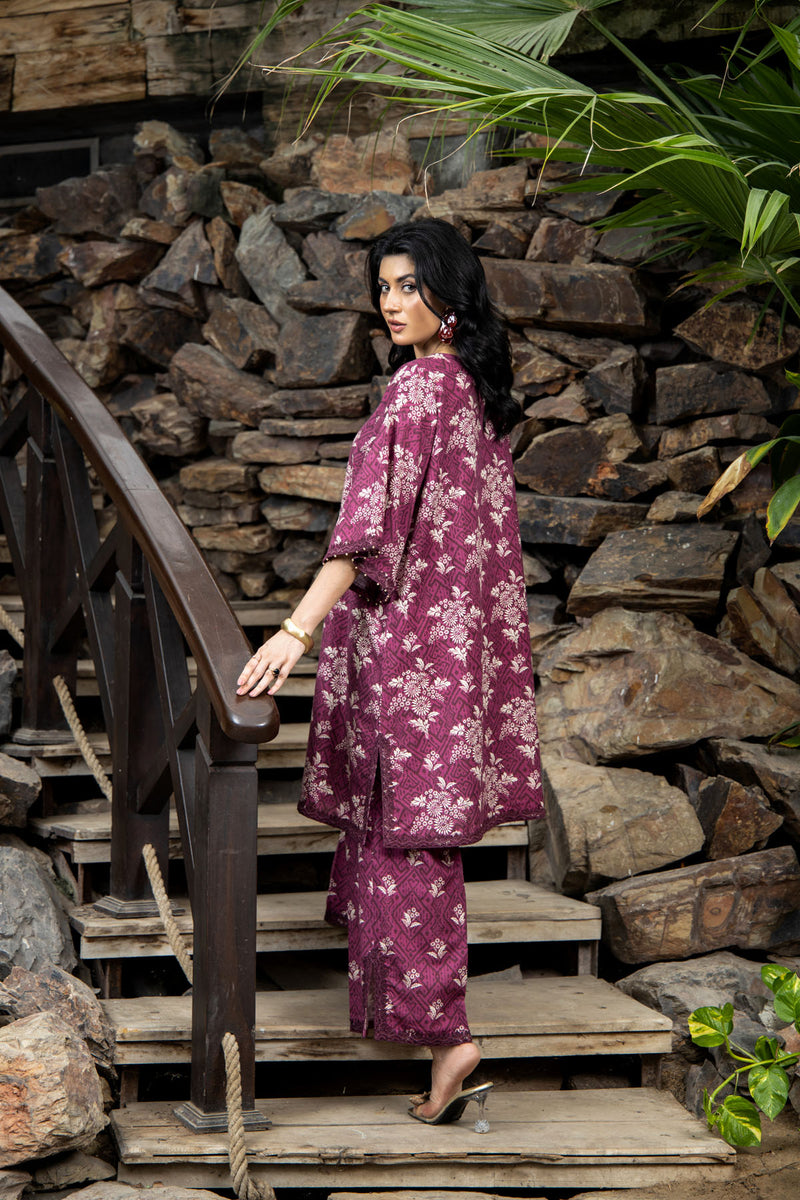 PRINTED SLUB KHADDAR 2 PCS (UNSTITCHED)