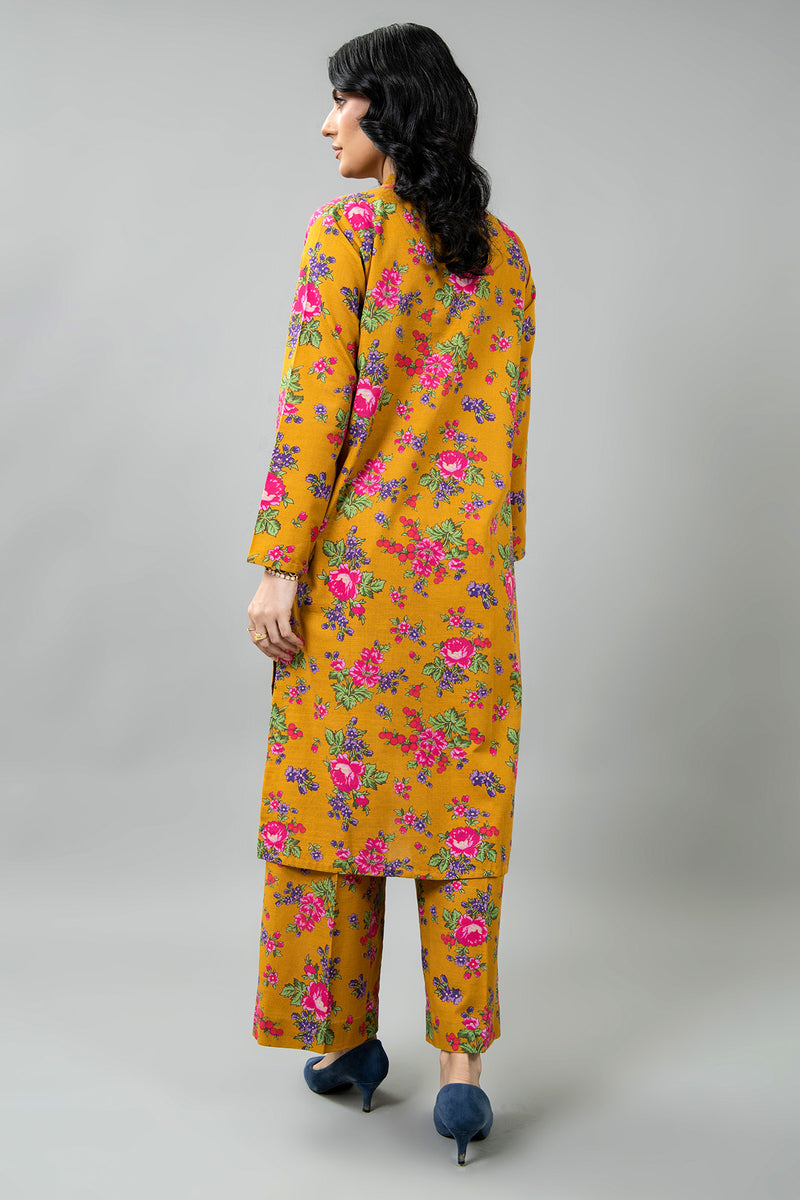 PRET PRINTED SLUB KHADDAR 2 PCS