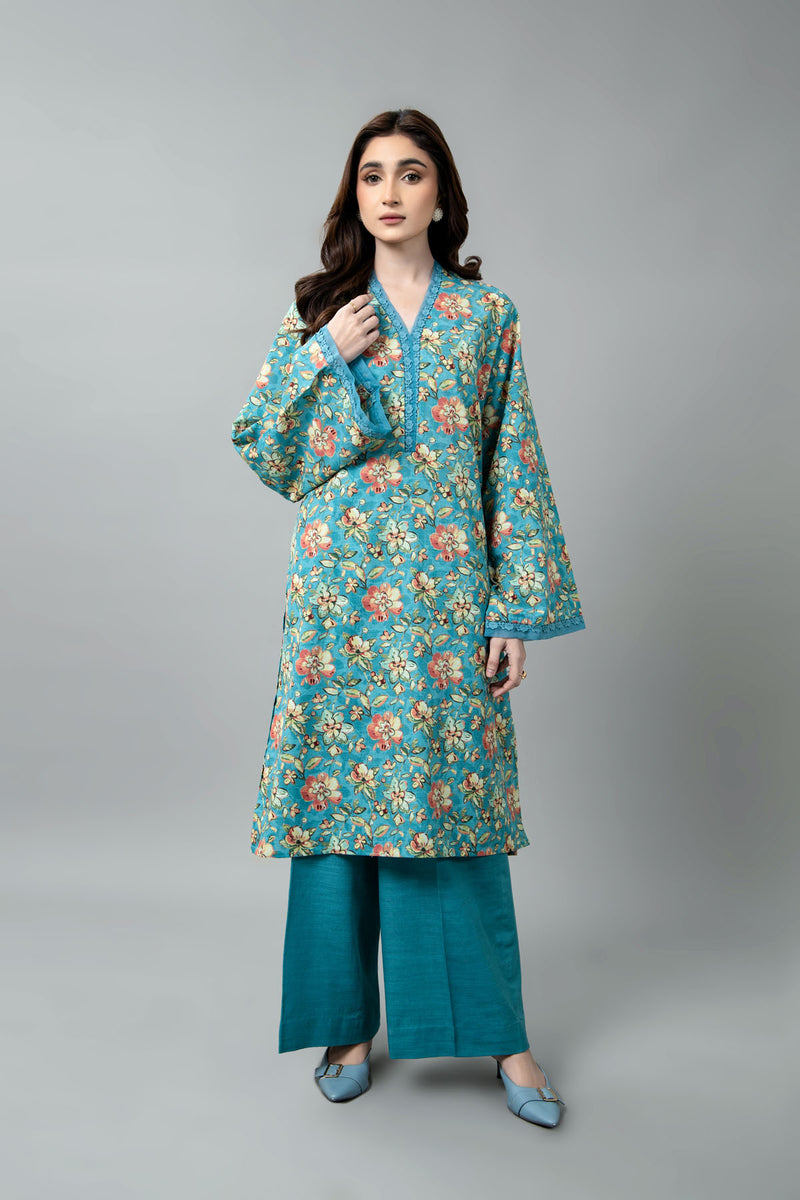 PRINTED SLUB KHADDAR 1 PCS (UNSTITCHED)