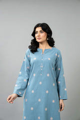 PRET EMBROIDERED SLUB KHADDAR 2 PCS