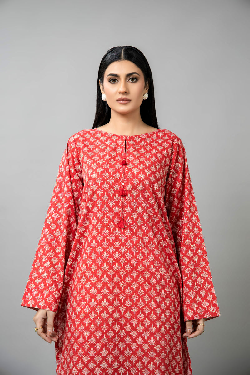 PRINTED CAMBRIC 2 PCS (UNSTITCHED)