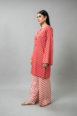 PRINTED CAMBRIC 2 PCS (UNSTITCHED)