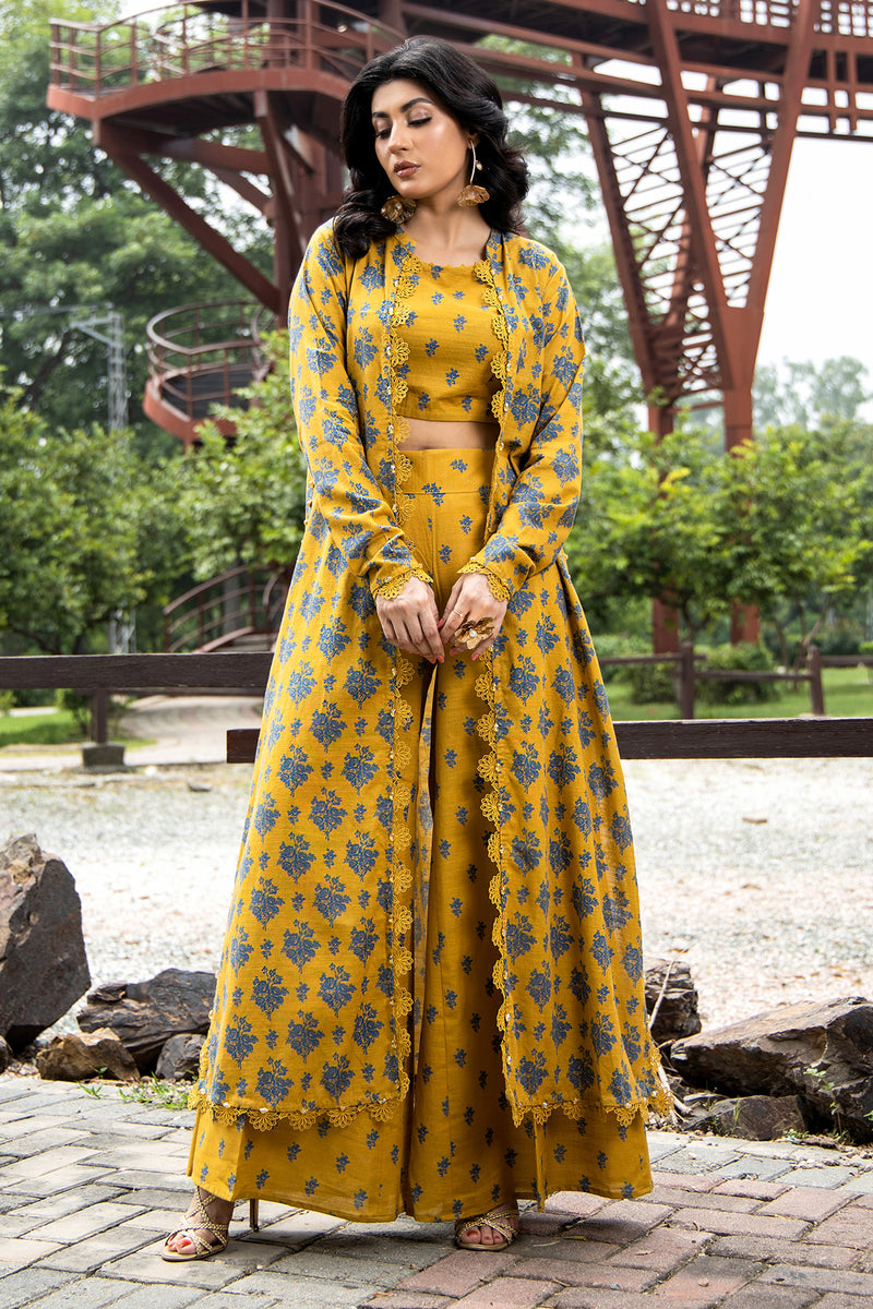 PRINTED SLUB KHADDAR 2 PCS (UNSTITCHED)