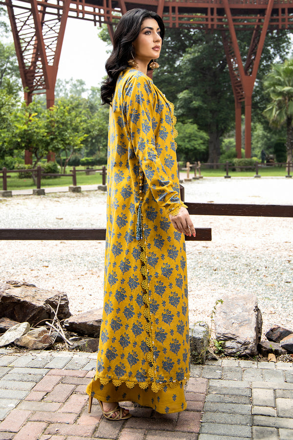 PRINTED SLUB KHADDAR 2 PCS (UNSTITCHED)