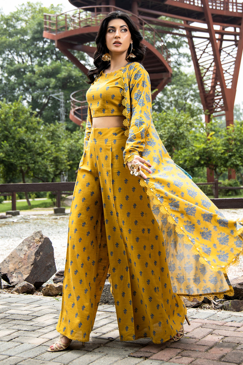 PRINTED SLUB KHADDAR 2 PCS (UNSTITCHED)