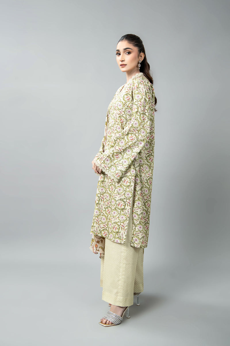 PRINTED CAMBRIC 3 PCS (UNSTITCHED)