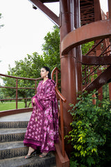 PRINTED SLUB KHADDAR 3 PCS (UNSTITCHED)