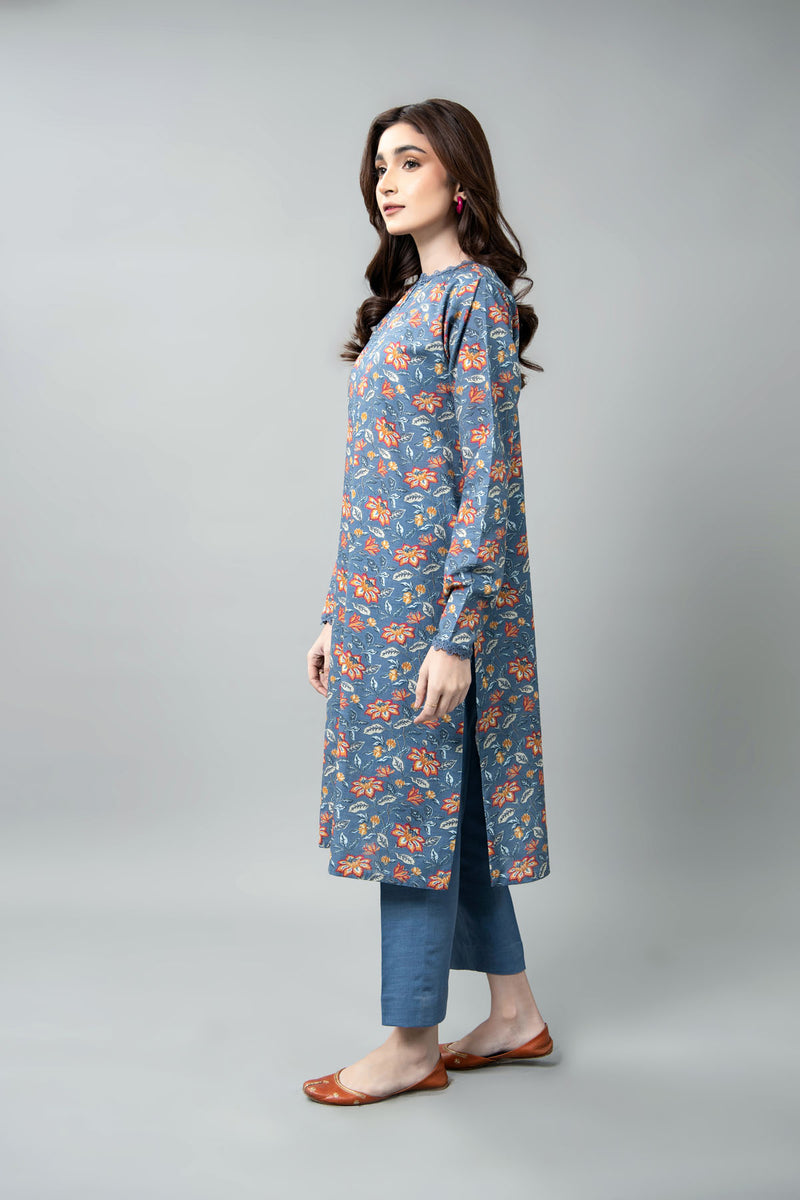 PRINTED SLUB KHADDAR 1 PCS (UNSTITCHED)