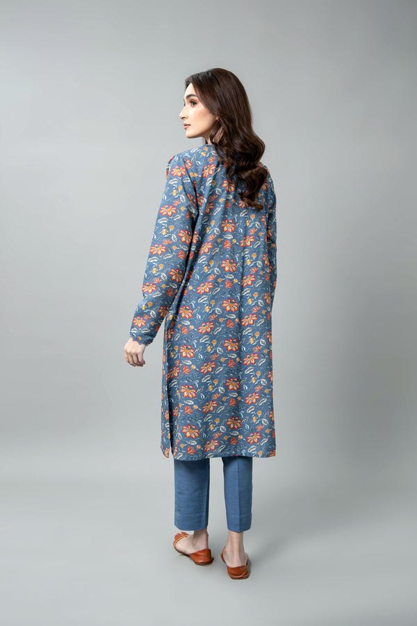 PRINTED SLUB KHADDAR 1 PCS (UNSTITCHED)