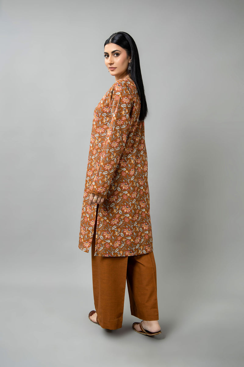 PRINTED SLUB KHADDAR 1 PCS (UNSTITCHED)