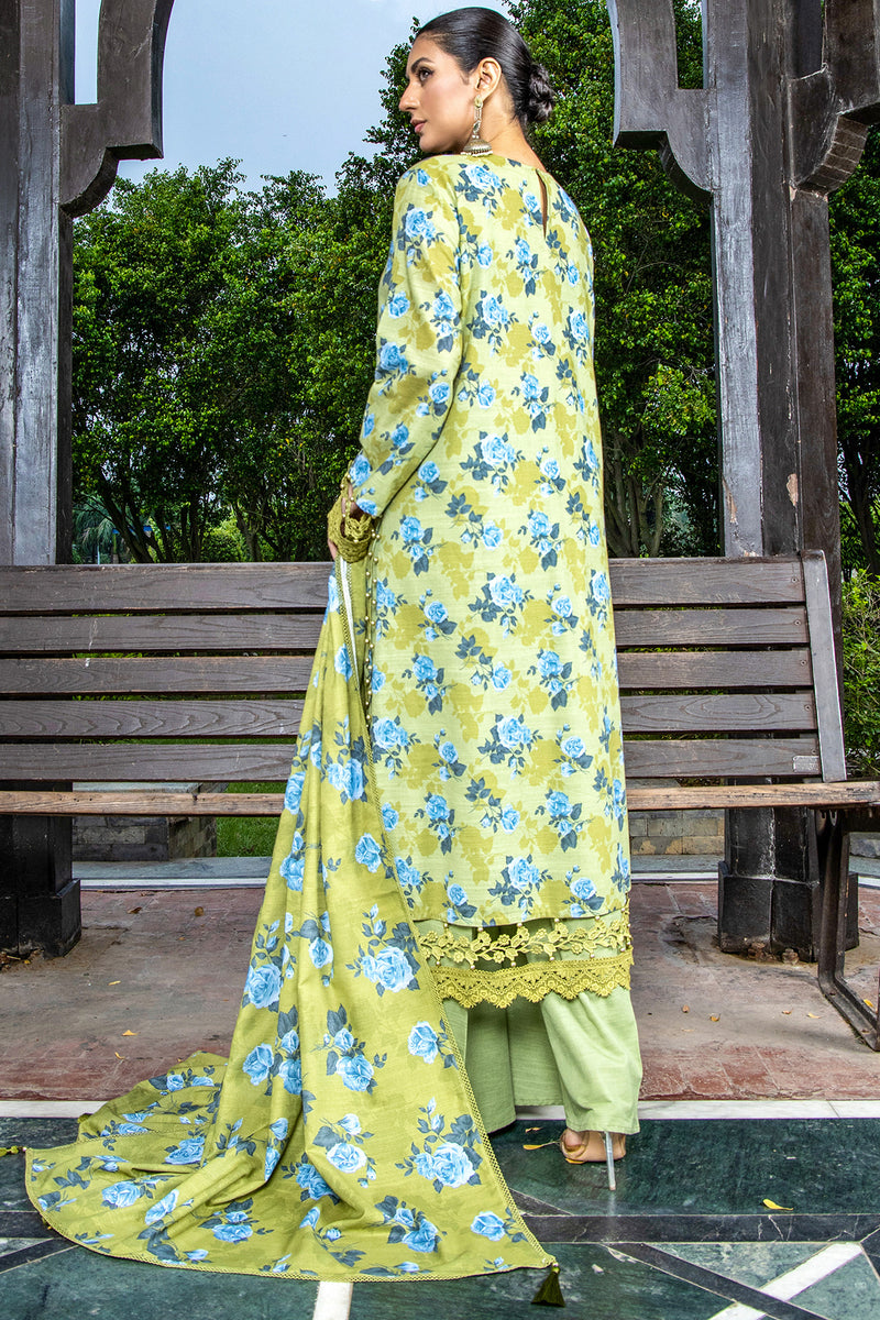 PRINTED SLUB KHADDAR 2 PCS (UNSTITCHED)