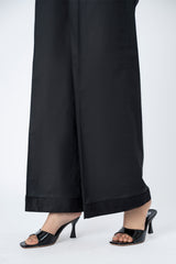 EMBROIDERED CAMBRIC PLAZO