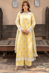 EMBROIDERED & PRINTED LAWN 2 PCS (UNSTITCHED)