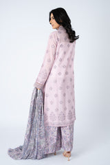 EMBROIDERED & PRINTED LAWN 3 PCS (UNSTITCHED)