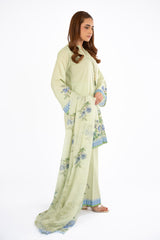 PRET  PRINTED LAWN 3 PCS