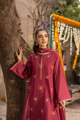 PRET EMBROIDERED LAWN 3 PCS