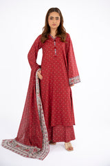 PRINTED LAWN 3 PCS (UNSTITCHED)