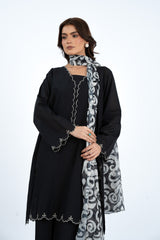 PRET EMBROIDERED & PRINTED LAWN 3 PCS