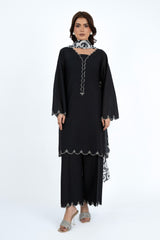 PRET EMBROIDERED & PRINTED LAWN 3 PCS