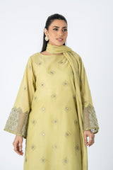 PRET EMBROIDERED & EMBELISHED LAWN 3 PCS