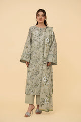 PRINTED LAWN 3 PCS (UNSTITCHED)