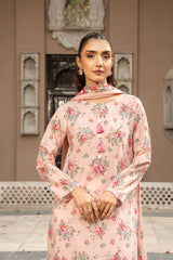PRET EMBROIDERED & PRINTED LAWN 3 PCS