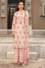 PRET EMBROIDERED & PRINTED LAWN 3 PCS