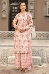 PRET EMBROIDERED & PRINTED LAWN 3 PCS