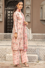 PRET EMBROIDERED & PRINTED LAWN 3 PCS