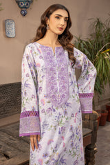 EMBROIDERED & PRINTED LAWN 3 PCS (UNSTITCHED)