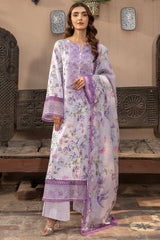 EMBROIDERED & PRINTED LAWN 3 PCS (UNSTITCHED)