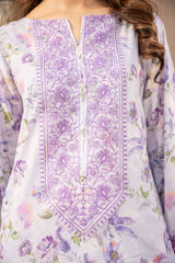 EMBROIDERED & PRINTED LAWN 3 PCS (UNSTITCHED)