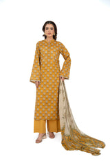 PRINTED LAWN 3 PCS (UNSTITCHED)