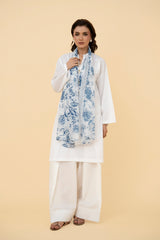 PRINTED INDAIN SILK 1 PCS (STITCHED)