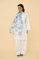 PRINTED INDAIN SILK 1 PCS (STITCHED)