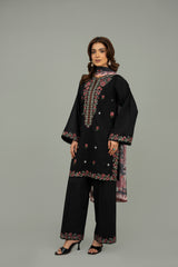 PRET EMBROIDERED & PRINTED LAWN 3 PCS
