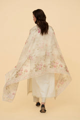 PRINTED INDAIN SILK 1 PCS (STITCHED)