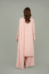 PRET EMBROIDERED & EMBELISHED CHIFFON 3 PCS